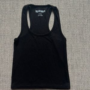 Katie J Livi tank- tween. Size medium. Black.